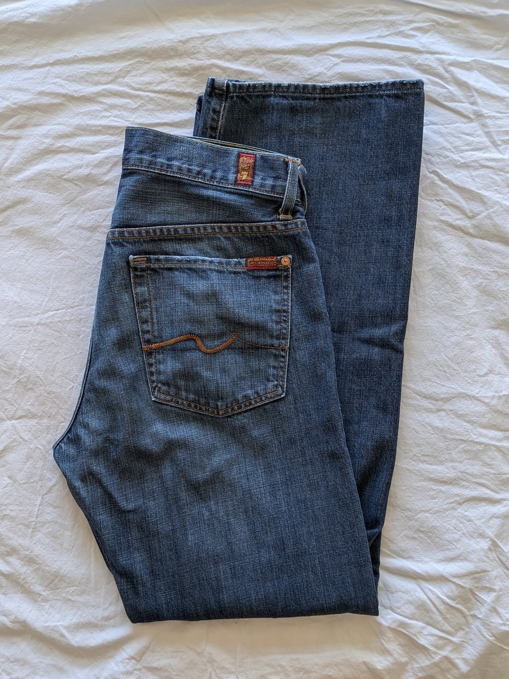 7 For All Mankind Low Rise Relaxed Jean